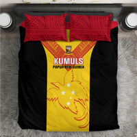 Papua New Guinea Rubgby Bedding Set Pacific 2023 Go PNG Kumuls - Wonder Print Shop