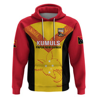 Custom Papua New Guinea Rubgby Hoodie Pacific 2023 Go PNG Kumuls - Wonder Print Shop