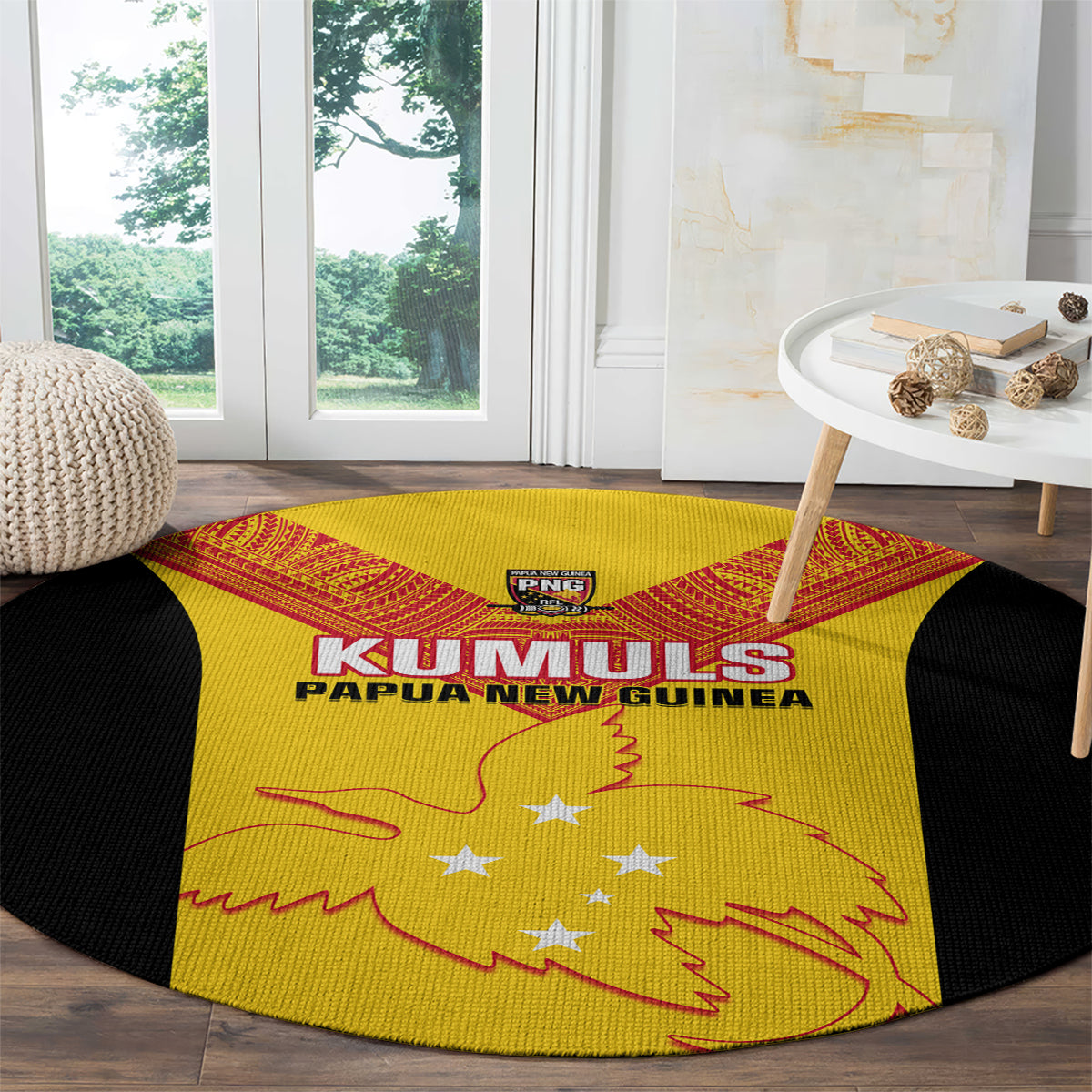 custom-papua-new-guinea-rubgby-round-carpet-pacific-2023-go-png-kumuls