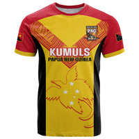 Custom Papua New Guinea Rubgby T Shirt Pacific 2023 Go PNG Kumuls - Wonder Print Shop