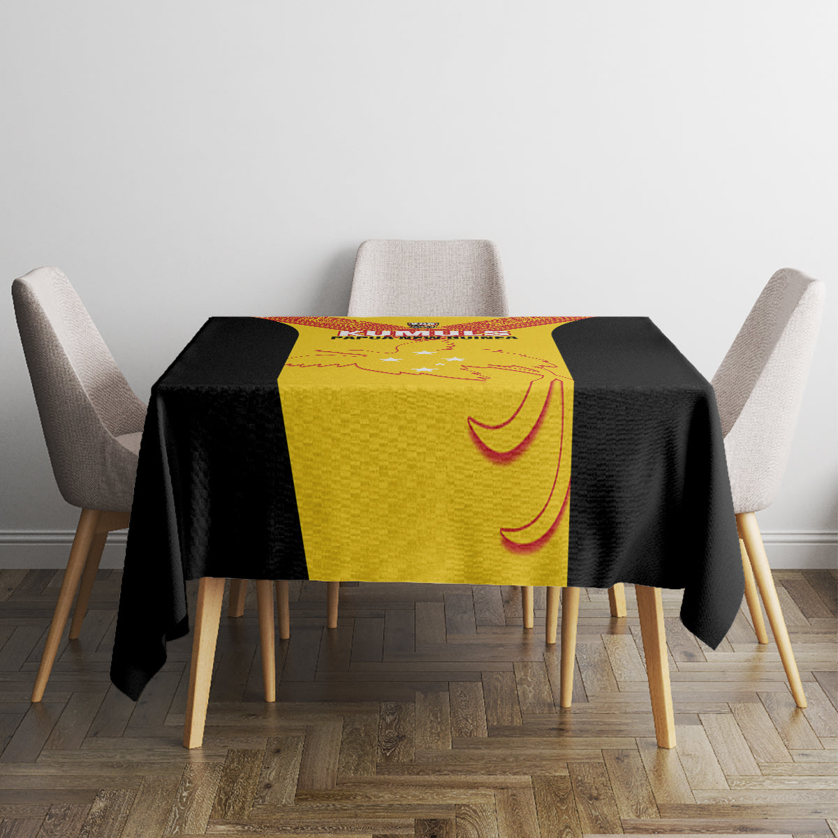 Papua New Guinea Rubgby Tablecloth Pacific 2023 Go PNG Kumuls - Wonder Print Shop