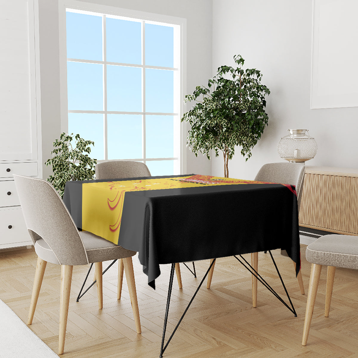 Papua New Guinea Rubgby Tablecloth Pacific 2023 Go PNG Kumuls - Wonder Print Shop