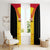 Papua New Guinea Rubgby Window Curtain Pacific 2023 Go PNG Kumuls - Wonder Print Shop