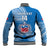 Custom Samoa Rugby Baseball Jacket Pacific 2023 Go Toa Samoa - Wonder Print Shop