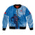 Custom Samoa Rugby Bomber Jacket Pacific 2023 Go Toa Samoa - Wonder Print Shop