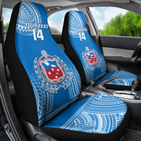 Custom Samoa Rugby Car Seat Cover Pacific 2023 Go Toa Samoa - Wonder Print Shop