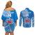 Custom Samoa Rugby Couples Matching Off Shoulder Short Dress and Long Sleeve Button Shirts Pacific 2023 Go Toa Samoa - Wonder Print Shop