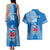 Custom Samoa Rugby Couples Matching Tank Maxi Dress and Hawaiian Shirt Pacific 2023 Go Toa Samoa - Wonder Print Shop