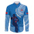 Custom Samoa Rugby Family Matching Off Shoulder Long Sleeve Dress and Hawaiian Shirt Pacific 2023 Go Toa Samoa - Wonder Print Shop