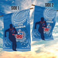 Samoa Rugby Garden Flag Pacific 2023 Go Toa Samoa - Wonder Print Shop