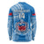 Custom Samoa Rugby Long Sleeve Shirt Pacific 2023 Go Toa Samoa - Wonder Print Shop