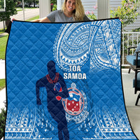 Samoa Rugby Quilt Pacific 2023 Go Toa Samoa - Wonder Print Shop