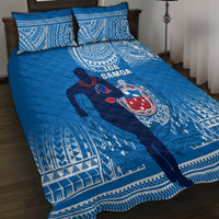 Samoa Rugby Quilt Bed Set Pacific 2023 Go Toa Samoa - Wonder Print Shop