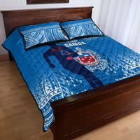 Samoa Rugby Quilt Bed Set Pacific 2023 Go Toa Samoa - Wonder Print Shop