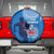 Samoa Rugby Spare Tire Cover Pacific 2023 Go Toa Samoa - Wonder Print Shop