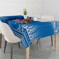 Samoa Rugby Tablecloth Pacific 2023 Go Toa Samoa - Wonder Print Shop