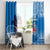 Samoa Rugby Window Curtain Pacific 2023 Go Toa Samoa - Wonder Print Shop