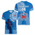 Custom Samoa Rugby Women V Neck T Shirt Pacific 2023 Go Toa Samoa - Wonder Print Shop