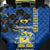 Hawaii Kaiser High School Back Car Seat Cover Kakau Mix Hibiscus Happy 52nd Anniversary - Wonder Print Shop