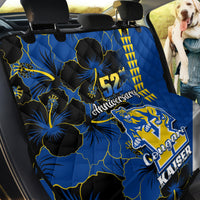 Hawaii Kaiser High School Back Car Seat Cover Kakau Mix Hibiscus Happy 52nd Anniversary - Wonder Print Shop