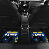 Hawaii Kaiser High School Car Mats Kakau Mix Hibiscus Happy 52nd Anniversary - Wonder Print Shop