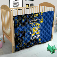 Hawaii Kaiser High School Quilt Kakau Mix Hibiscus Happy 52nd Anniversary - Wonder Print Shop