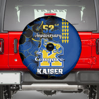 Hawaii Kaiser High School Spare Tire Cover Kakau Mix Hibiscus Happy 52nd Anniversary - Wonder Print Shop