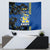 Hawaii Kaiser High School Tapestry Kakau Mix Hibiscus Happy 52nd Anniversary - Wonder Print Shop
