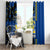 Hawaii Kaiser High School Window Curtain Kakau Mix Hibiscus Happy 52nd Anniversary - Wonder Print Shop