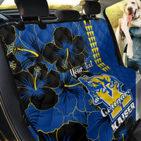 Personalised Hawaii Kaiser High School Back Car Seat Cover Kakau Mix Hibiscus Happy 52nd Anniversary - Wonder Print Shop