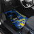 Personalised Hawaii Kaiser High School Car Mats Kakau Mix Hibiscus Happy 52nd Anniversary - Wonder Print Shop