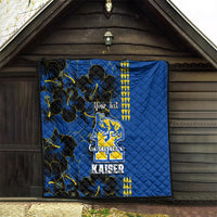 Personalised Hawaii Kaiser High School Quilt Kakau Mix Hibiscus Happy 52nd Anniversary - Wonder Print Shop