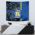Personalised Hawaii Kaiser High School Tapestry Kakau Mix Hibiscus Happy 52nd Anniversary - Wonder Print Shop