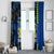 Personalised Hawaii Kaiser High School Window Curtain Kakau Mix Hibiscus Happy 52nd Anniversary - Wonder Print Shop