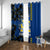 Personalised Hawaii Kaiser High School Window Curtain Kakau Mix Hibiscus Happy 52nd Anniversary - Wonder Print Shop