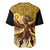 Mexico Panquetzaliztli Baseball Jersey Huitzilopochtli - Aztec God of Sun and War - Wonder Print Shop