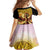Mexico Panquetzaliztli Family Matching Mermaid Dress and Hawaiian Shirt Huitzilopochtli - Aztec God of Sun and War - Wonder Print Shop