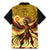Mexico Panquetzaliztli Family Matching Mermaid Dress and Hawaiian Shirt Huitzilopochtli - Aztec God of Sun and War - Wonder Print Shop