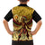 Mexico Panquetzaliztli Family Matching Puletasi and Hawaiian Shirt Huitzilopochtli - Aztec God of Sun and War - Wonder Print Shop