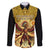 Mexico Panquetzaliztli Family Matching Puletasi and Hawaiian Shirt Huitzilopochtli - Aztec God of Sun and War - Wonder Print Shop