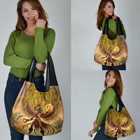 Mexico Panquetzaliztli Grocery Bag Huitzilopochtli - Aztec God of Sun and War