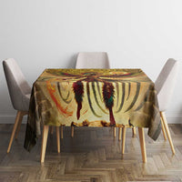 Mexico Panquetzaliztli Tablecloth Huitzilopochtli - Aztec God of Sun and War - Wonder Print Shop