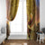 Mexico Panquetzaliztli Window Curtain Huitzilopochtli - Aztec God of Sun and War - Wonder Print Shop