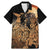 Mexico Warrior Family Matching Mermaid Dress and Hawaiian Shirt Huitzilopochtli With Aztec Hummingbird - Wonder Print Shop