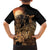 Mexico Warrior Family Matching Puletasi and Hawaiian Shirt Huitzilopochtli With Aztec Hummingbird - Wonder Print Shop