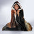 Mexico Warrior Hooded Blanket Huitzilopochtli With Aztec Hummingbird