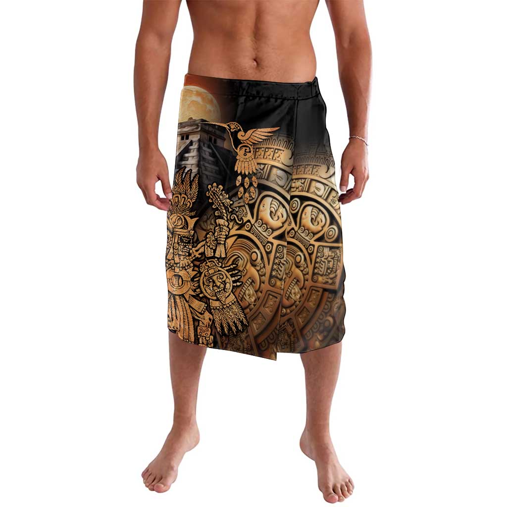 Mexico Warrior Lavalava Huitzilopochtli With Aztec Hummingbird - Wonder Print Shop