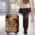 Mexico Warrior Luggage Cover Huitzilopochtli With Aztec Hummingbird - Wonder Print Shop