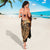 Mexico Warrior Sarong Huitzilopochtli With Aztec Hummingbird - Wonder Print Shop