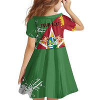 Personalized Suriname Independence Day Family Matching Long Sleeve Bodycon Dress and Hawaiian Shirt Coat Of Arms - Flag Style - Wonder Print Shop